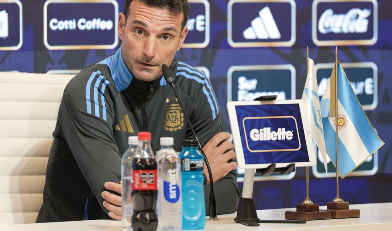 mk体育-梅西不会参加对委内瑞拉比赛？斯卡洛尼：我会尝试不同选择